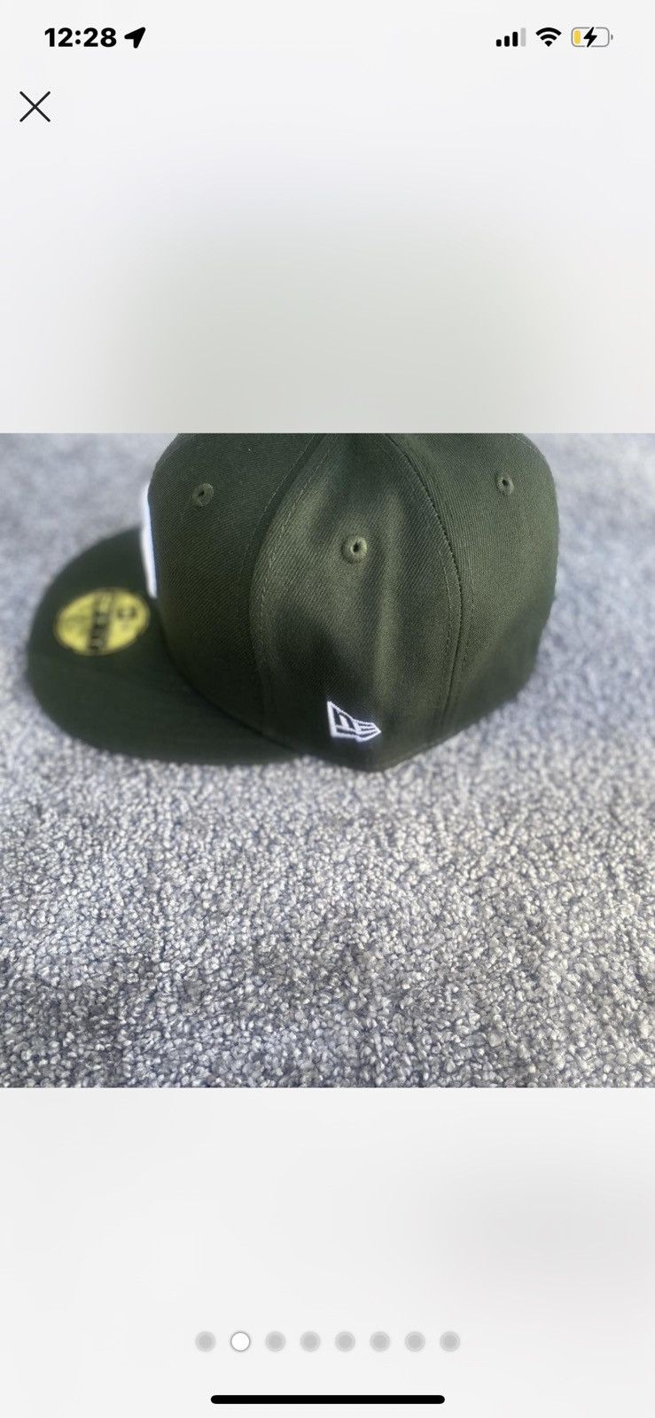 HIDDEN Hidden NYX New Era 59 Fifty Fitted Hat Green Size 7 1/2 Size ONE SIZE - 3 Thumbnail