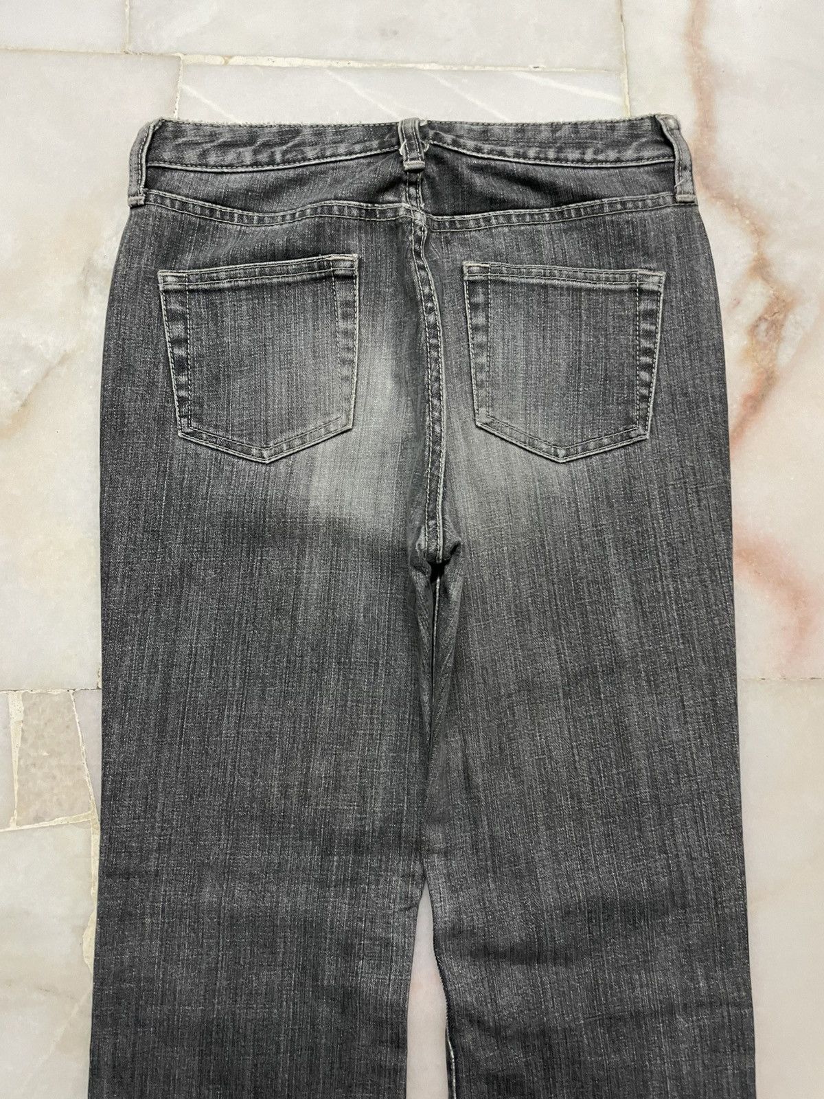 Uniqlo 💥Bootcut💥Vintage 90s Mudwash Bootcut Rare Jeans Size 25" / US 0 / IT 36 - 10 Thumbnail