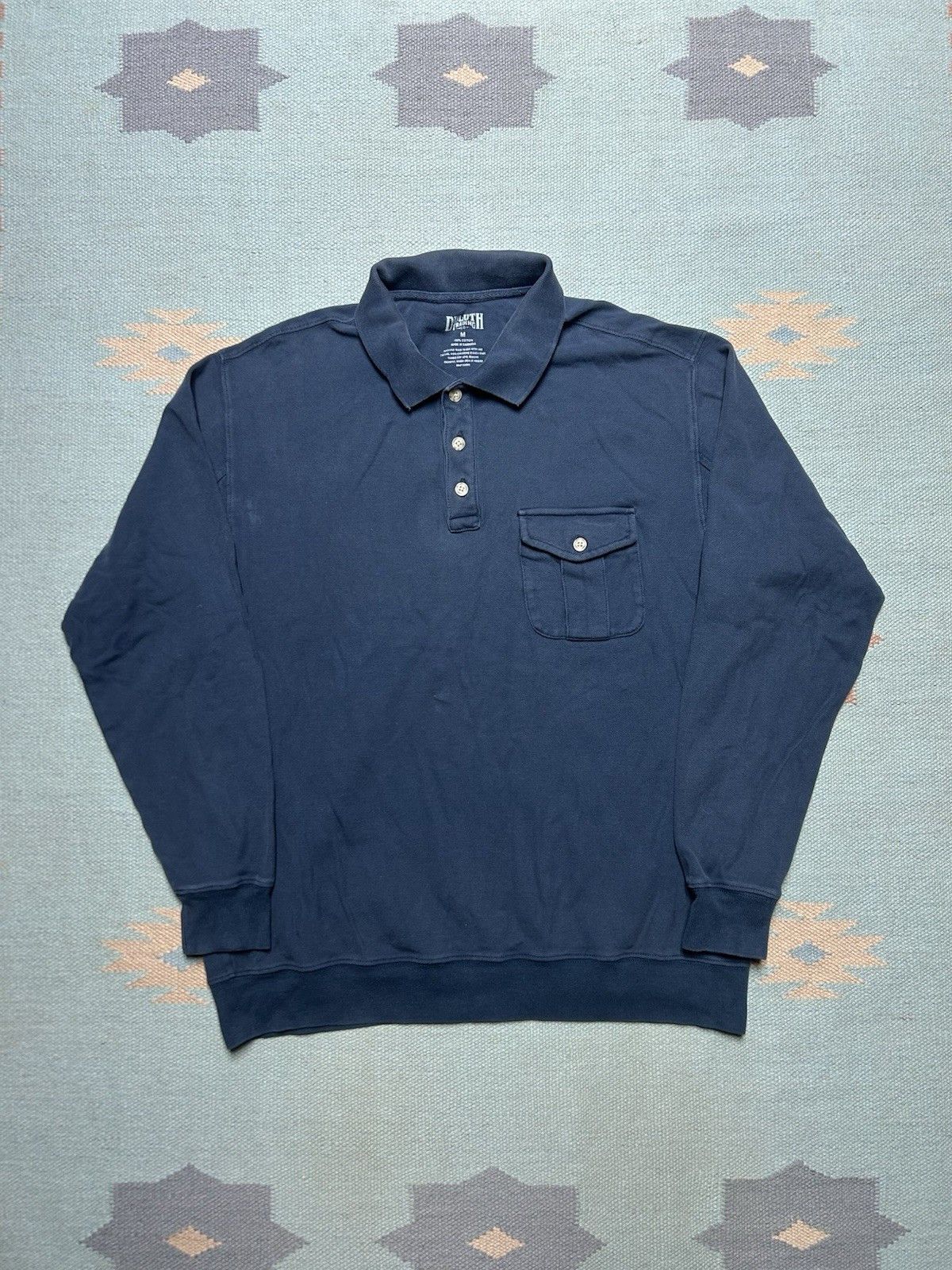 Duluth Trading Company Duluth Trading Co polo shirt cotton heavy one pocket medium Size US M / EU 48-50 / 2 - 1 Thumbnail