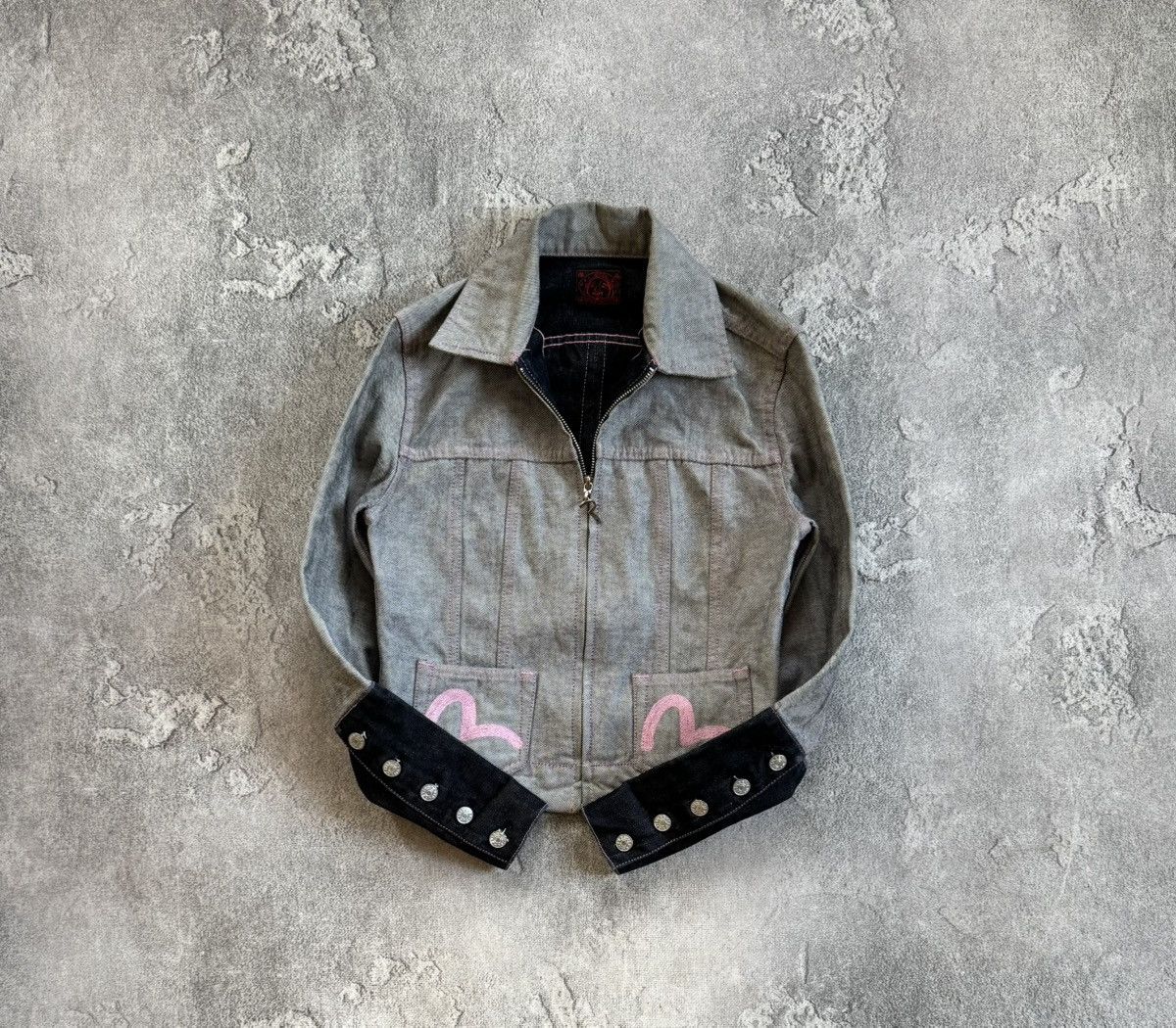 Evisu Evisu L japanese 🇯🇵 brand denim jacket button up vintage 90s Size L / US 10 / IT 46 - 1 Thumbnail