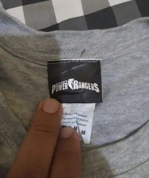 Cartoon Network 90s Style Mighty Morphin Power Rangers Tee Size US M / EU 48-50 / 2 - 2 Thumbnail