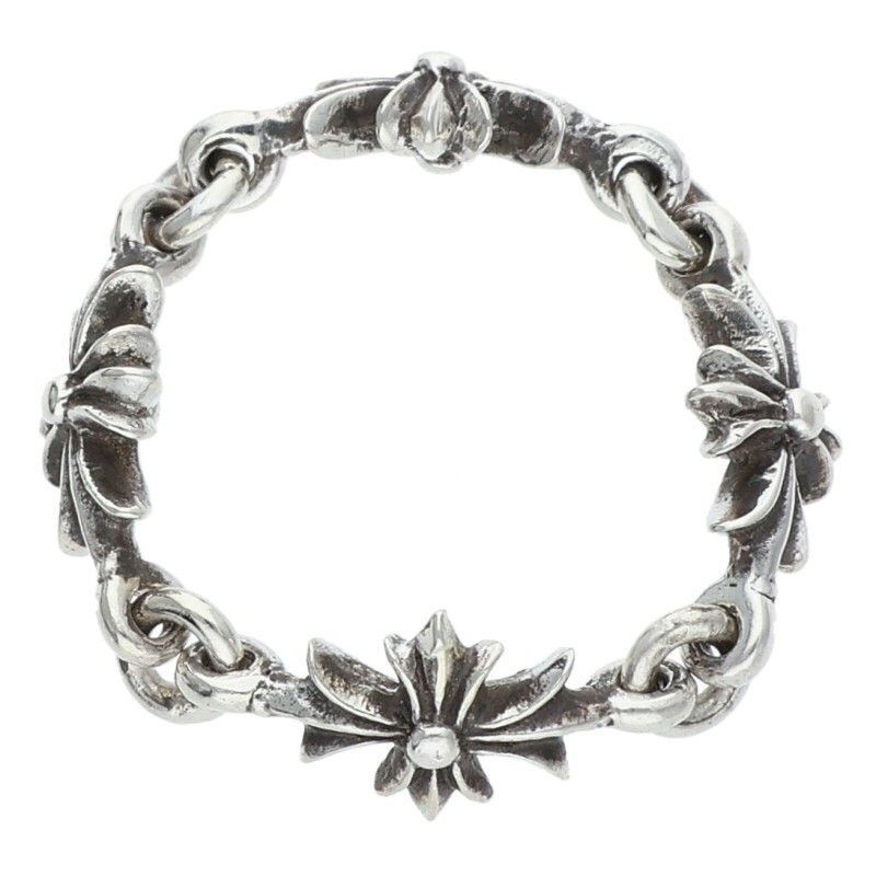 Chrome Hearts Chrome Hearts Tiny ECH Plus Silver Ring Size ONE SIZE - 1 Thumbnail