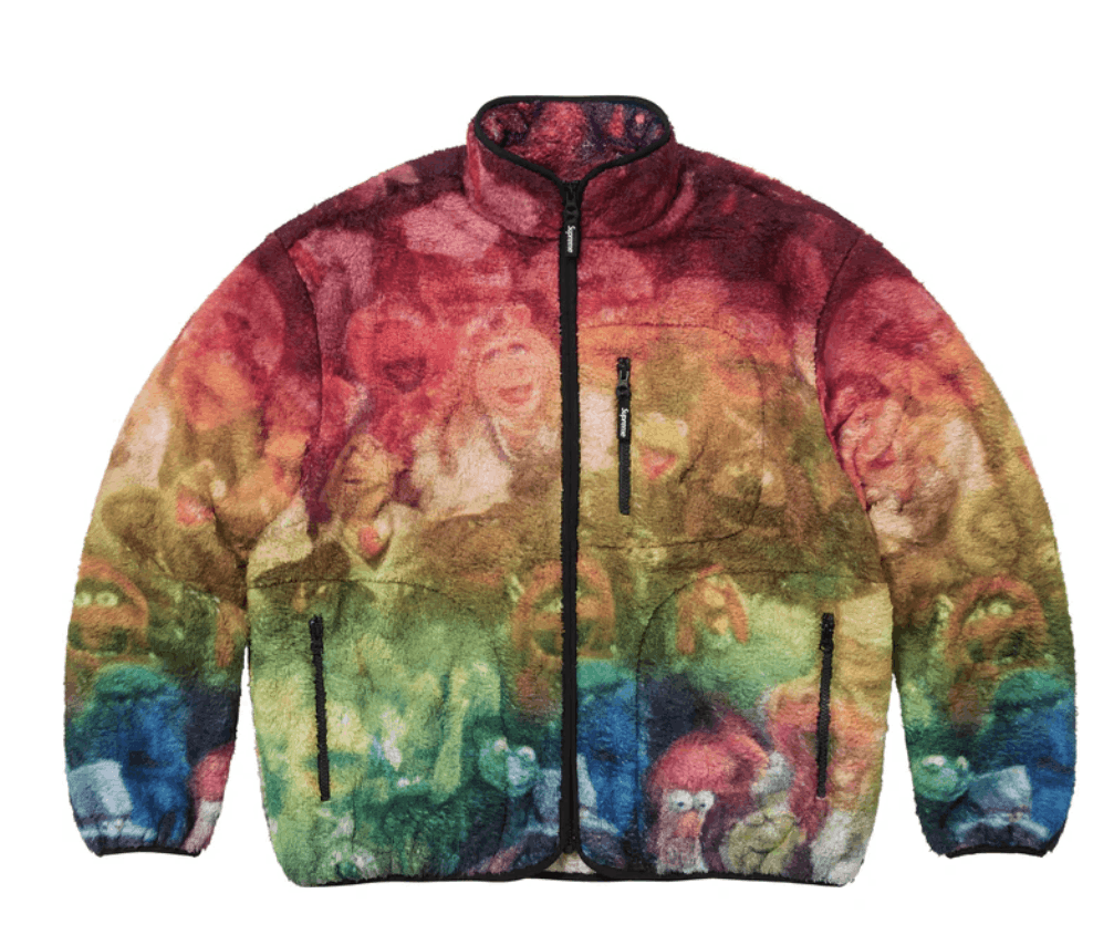Supreme Muppets Fleece Jacket S/S 24 Size Medium