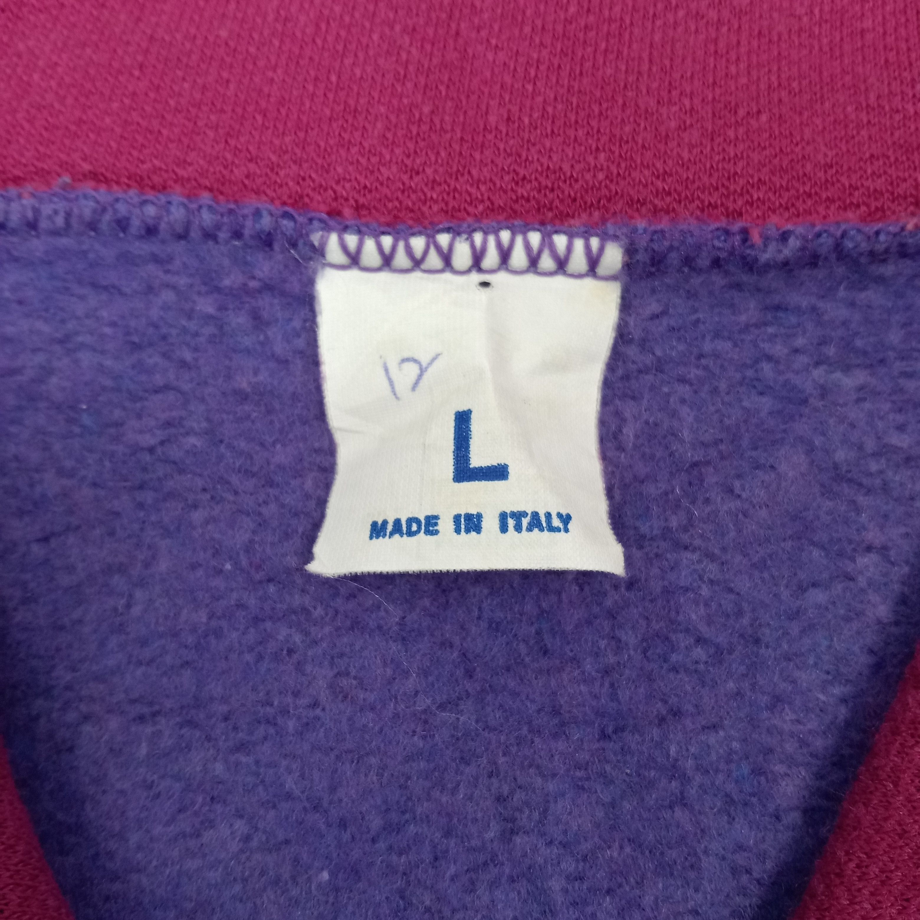 Vintage 90s Blue Ocean Polo Collar Pullover C268N14 Size US L / EU 52-54 / 3 - 4 Thumbnail