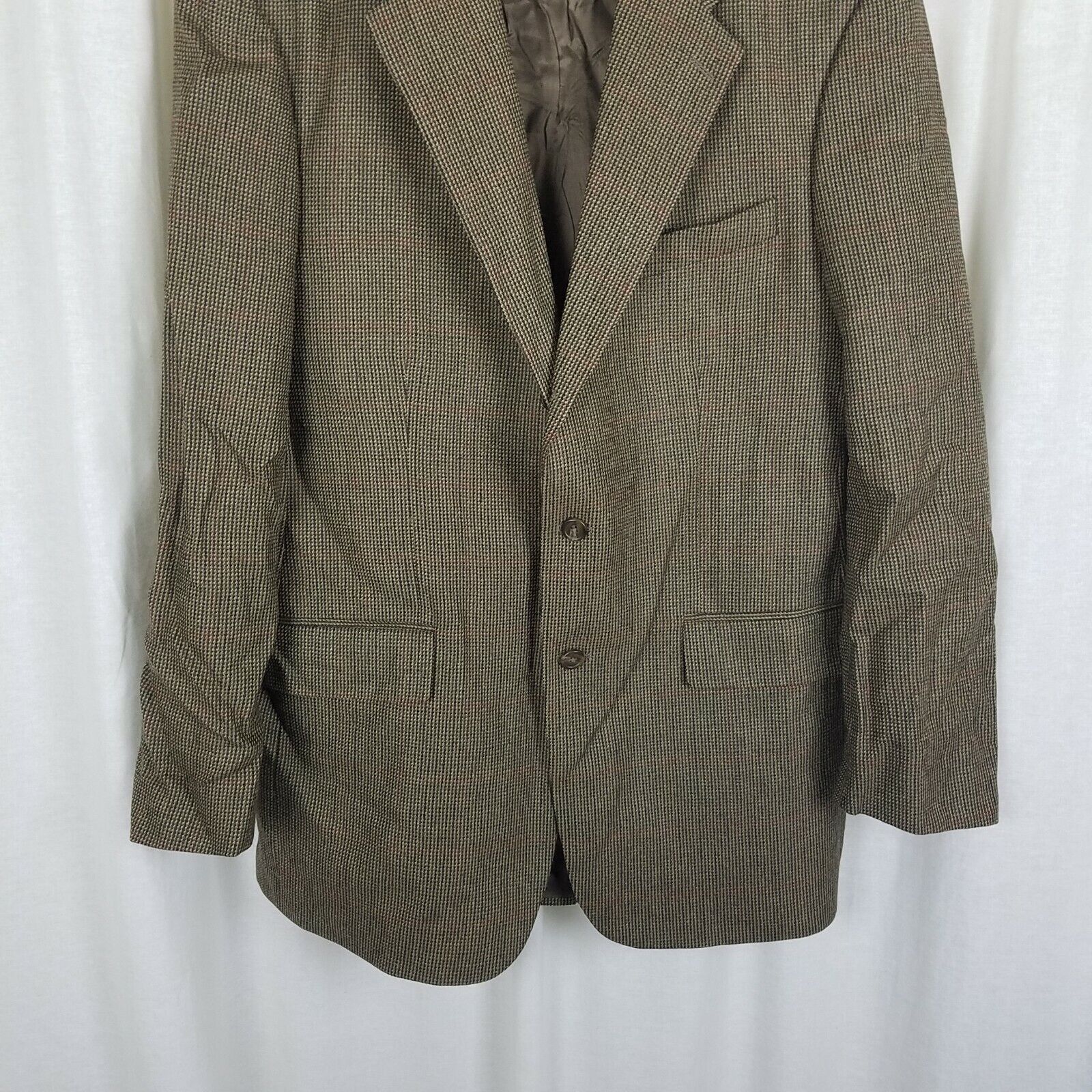Polo Ralph Lauren Polo University Club Wool Checked Sportcoat Jacket Blazer 44 Size US L / EU 52-54 / 3 - 3 Thumbnail