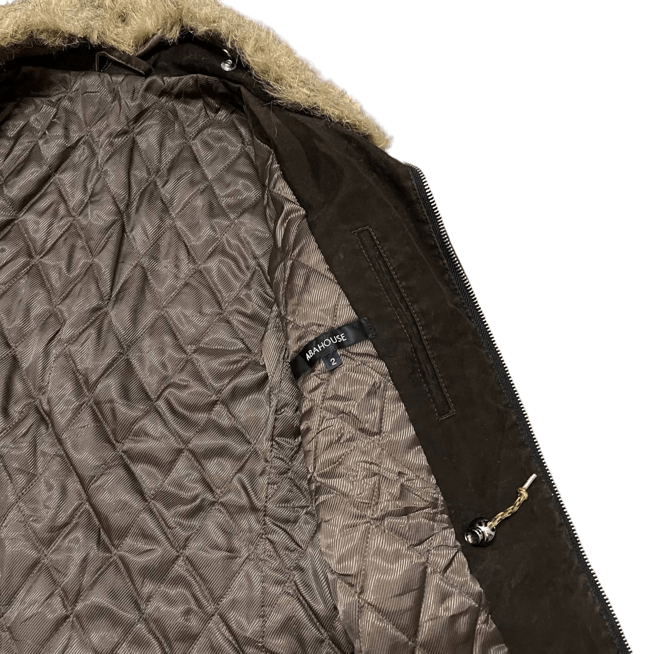 ABAHOUSE Vintage Abahouse Zipper Fur Jacket Size US M / EU 48-50 / 2 - 7 Thumbnail