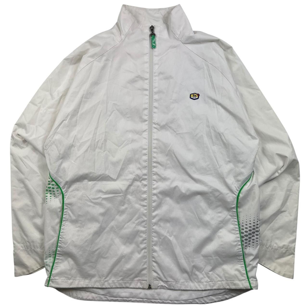 Nike Vintage 2000s Nike TN Track Jacket White & Green - Medium Size US M / EU 48-50 / 2 - 1 Thumbnail