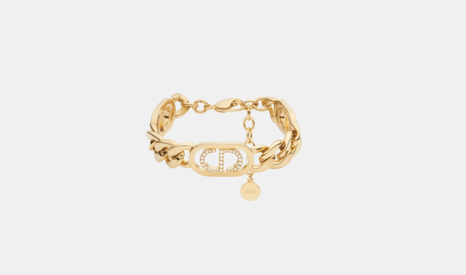 Dior o1w1db10424 Size: OS 30 Montaigne Bracelet in Gold Size ONE SIZE - 1 Thumbnail