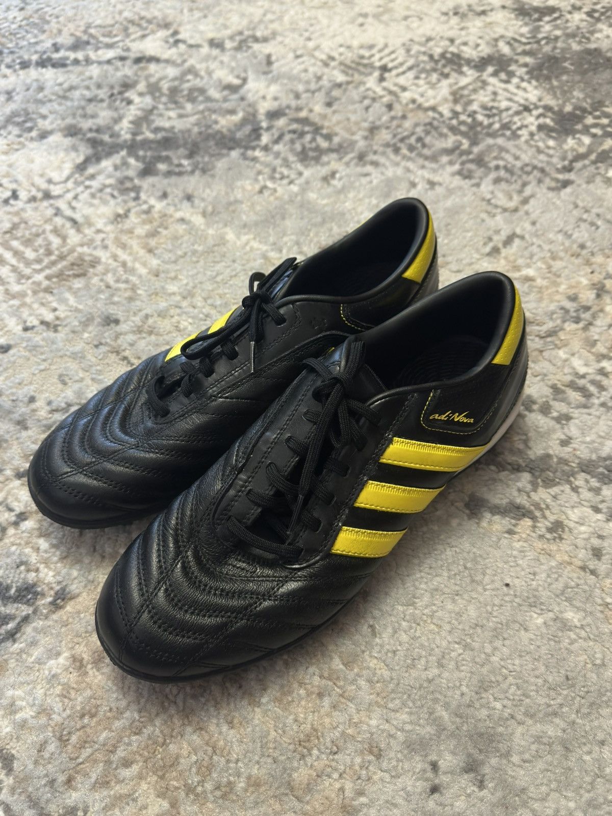 Adidas Adidas Adinova II TRX fg Black Yellow Size US 10 / EU 43 - 2 Thumbnail