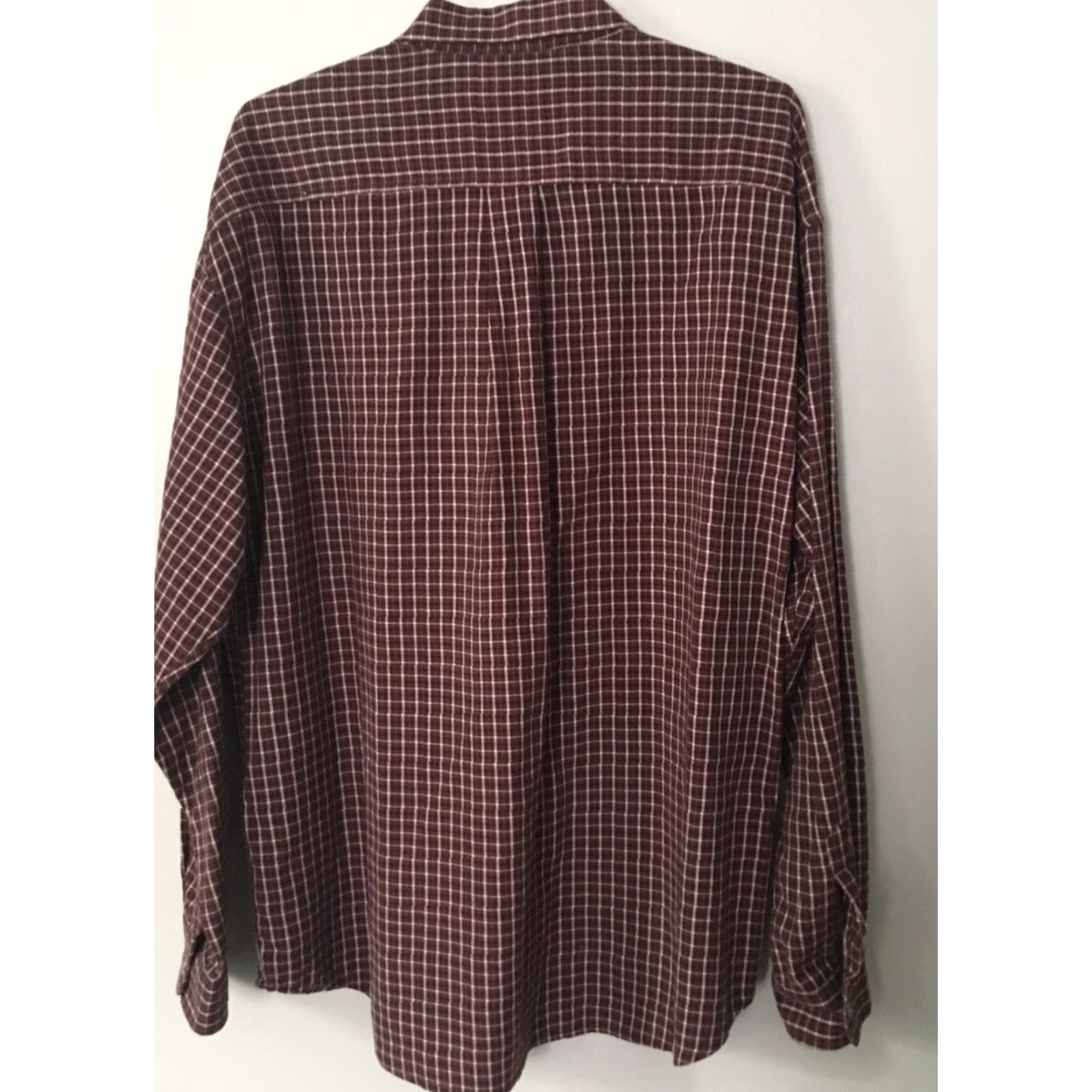 Dockers DOCKERS Shirt Mens Long Sleeve Plaid Red White Black Button-Down Sz XXL Button-Up Casual 2XL Fall Winter Classic Size US XXL / EU 58 / 5 - 5 Thumbnail