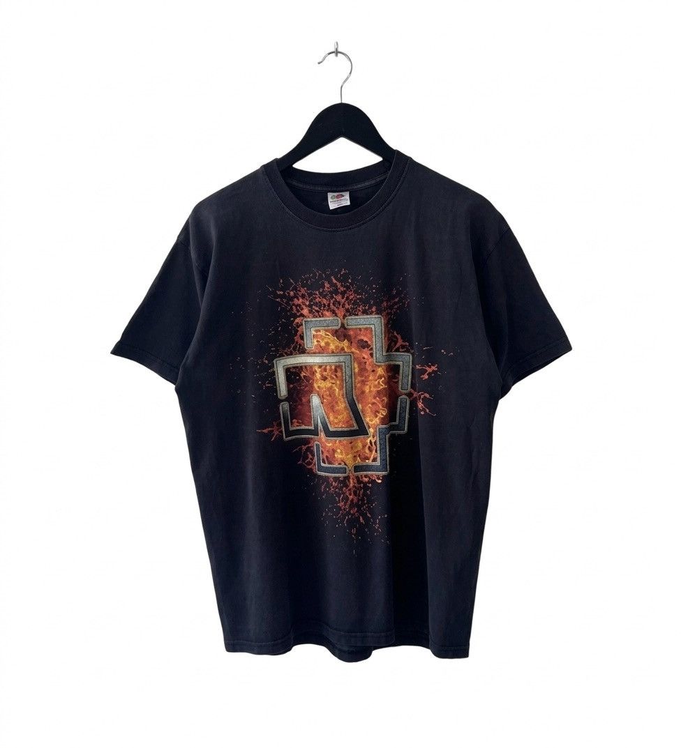 Band Tees Vintage Rammstein Minimalist Band T-Shirt L sz Size US L / EU 52-54 / 3 - 2 Thumbnail