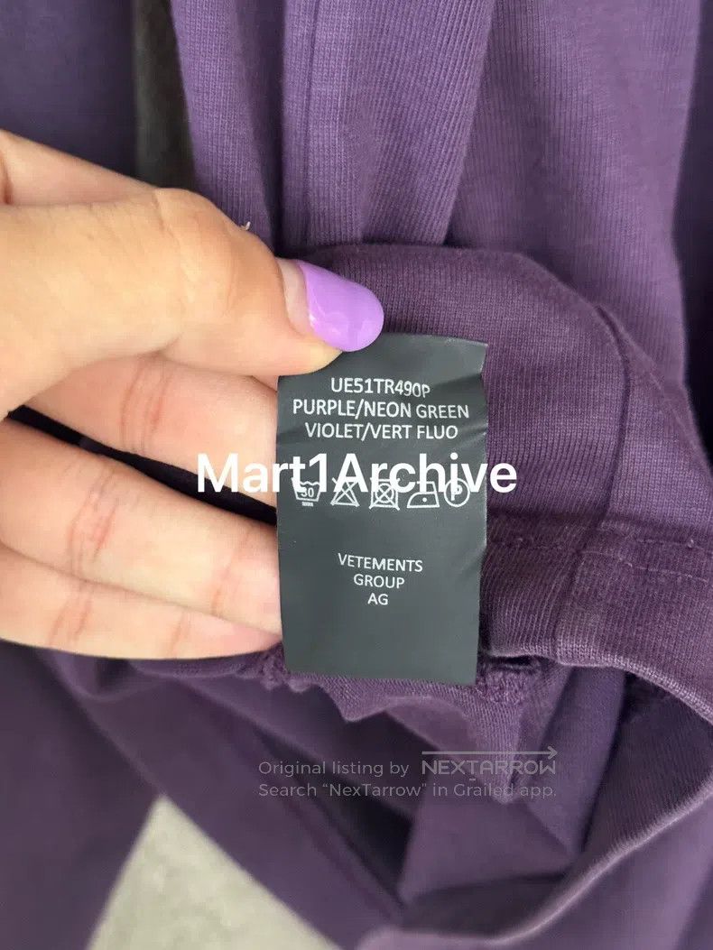 Vetements Vetements Embroidered Sanskrit long sleeve Size US S / EU 44-46 / 1 - 9 Thumbnail