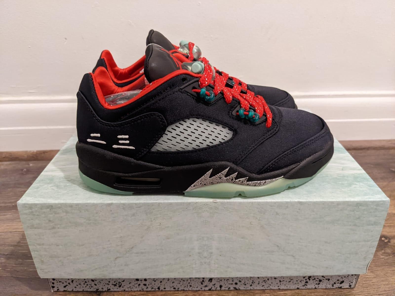 CLOT × Nike Air Jordan 5 Retro x CLOT Size US 5.5 / IT 35.5 - 1 Thumbnail