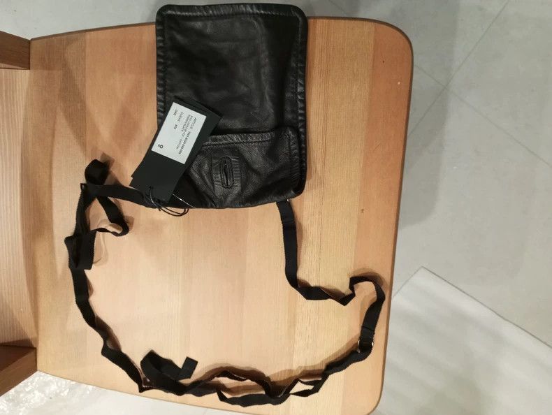 Ann Demeulemeester ann demeulemeester soft cowhide trip shoulder bag Size ONE SIZE - 8 Thumbnail