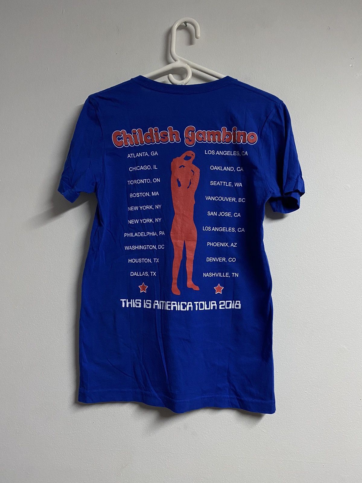 Band Tees × Rap Tees 2018 Childish Gambino This is America Tour T-Shirt Size US M / EU 48-50 / 2 - 3 Thumbnail