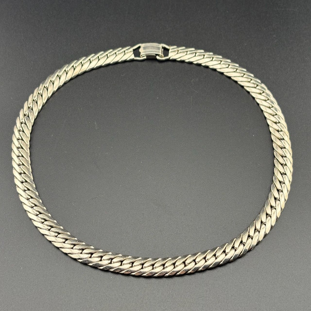 Other Signed Coro Vintage Silver Tone Chunky Chain Necklace 15" Size ONE SIZE - 4 Thumbnail