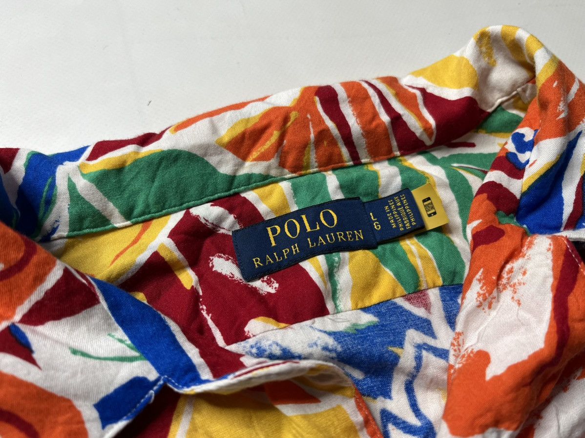 Polo Ralph Lauren Polo Ralph Lauren shirt button up floral print Size US L / EU 52-54 / 3 - 7 Thumbnail