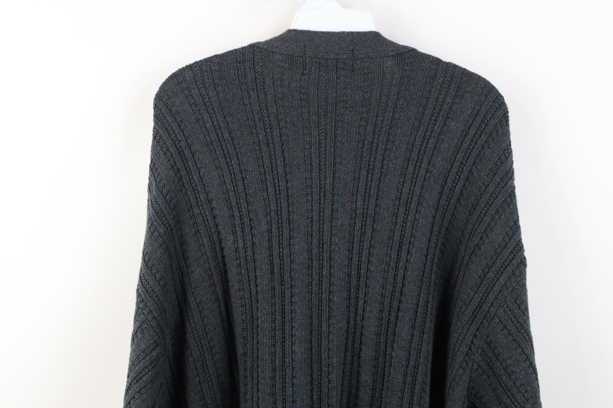 Vintage Vintage 90s Streetwear Rainbow Fleck Knit Cardigan Sweater Size US XXL / EU 58 / 5 - 9 Thumbnail