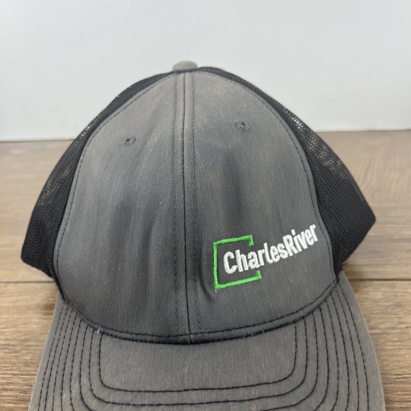 Other Charles River Hat Gray Hat Adjustable Adult Size Hat Cap Size ONE SIZE - 5 Thumbnail