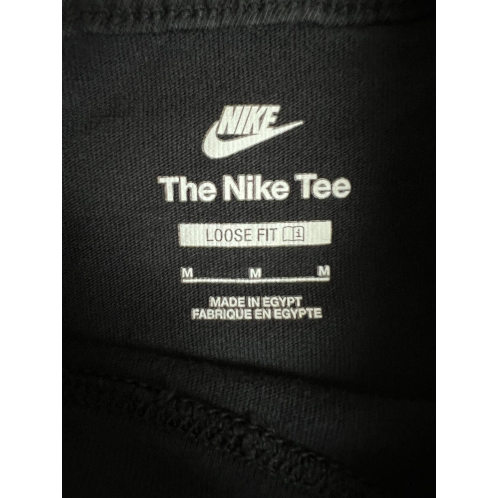 Nike Nike Air Force Women's T-Shirt Size Medium Retro Black Y2K Size M / US 6-8 / IT 42-44 - 6 Thumbnail
