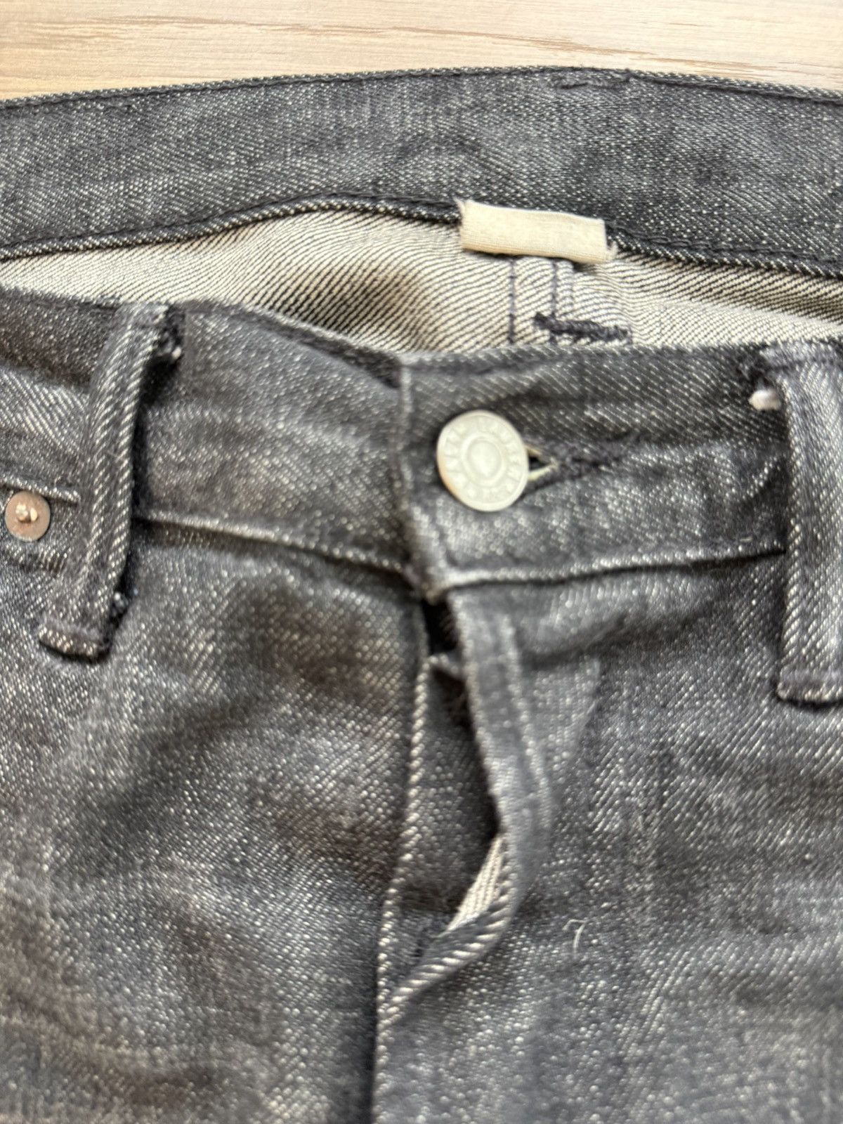 RRL Ralph Lauren RRL Men’s Slim Narrow Jeans, Sz 30 X 32, Black wash Size US 30 / EU 46 - 6 Thumbnail