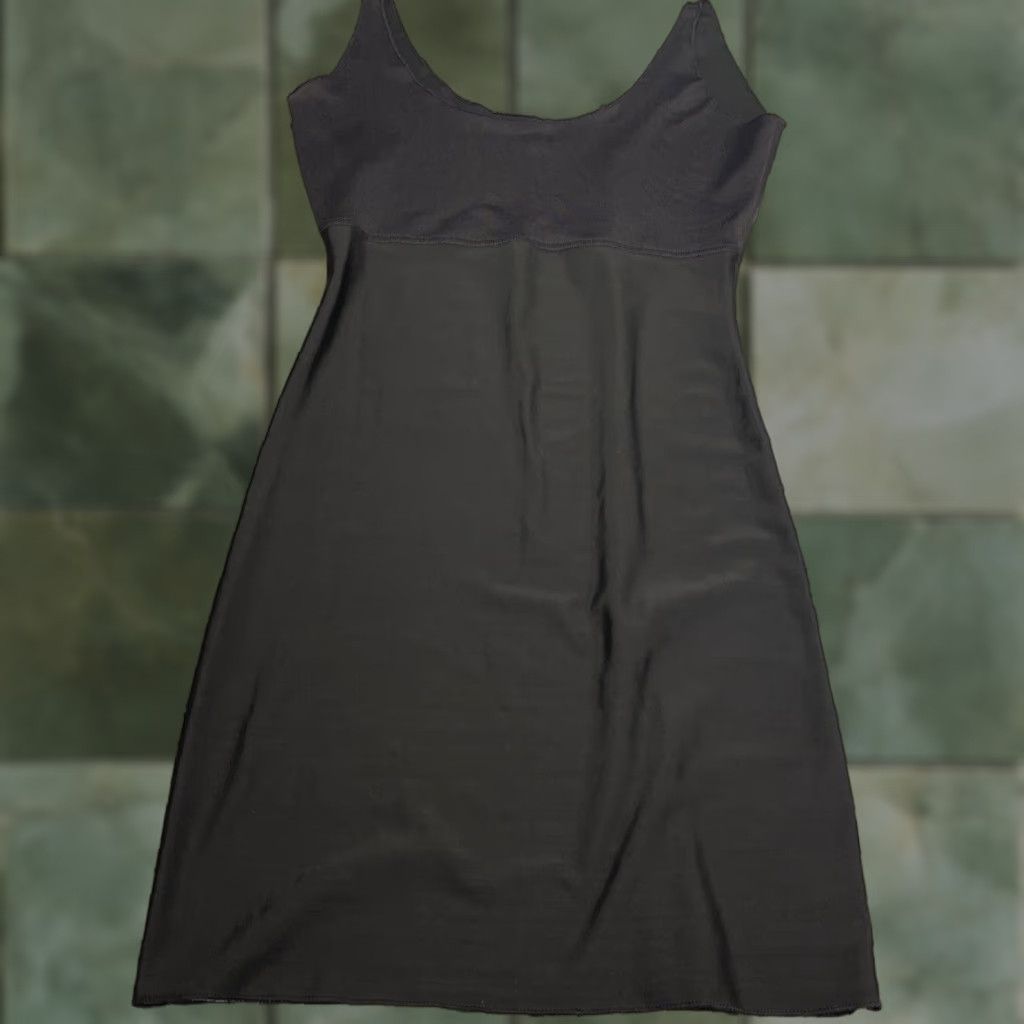 Spanx Spanx black tank dress shapewear size Large Body Shaper Women Sleeveless Short Dress L Black Size L / US 10 / IT 46 - 1 Thumbnail