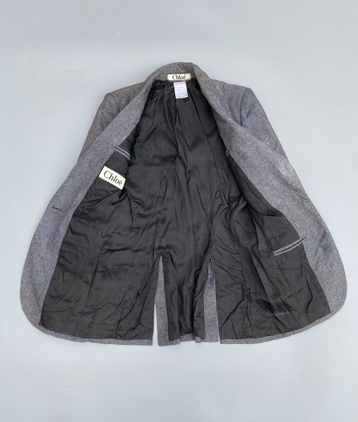 Chloe A/W 2004- Chloe- Phoebe Philo- Blazer and Skirt Set Size S / US 4 / IT 40 - 9 Thumbnail