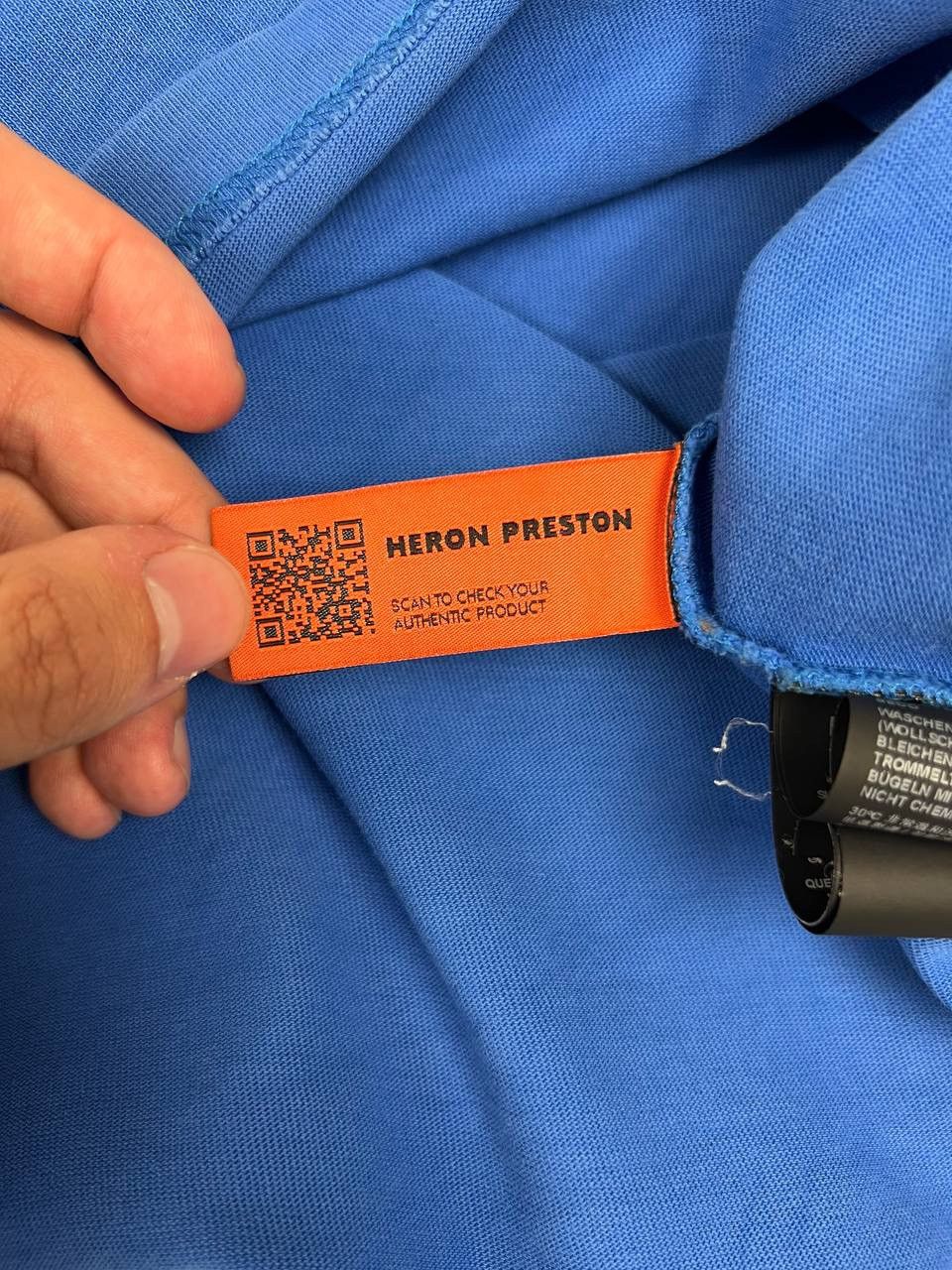 Heron Preston Heron Preston Logo Embroidered T-Shirt Size US L / EU 52-54 / 3 - 20 Thumbnail