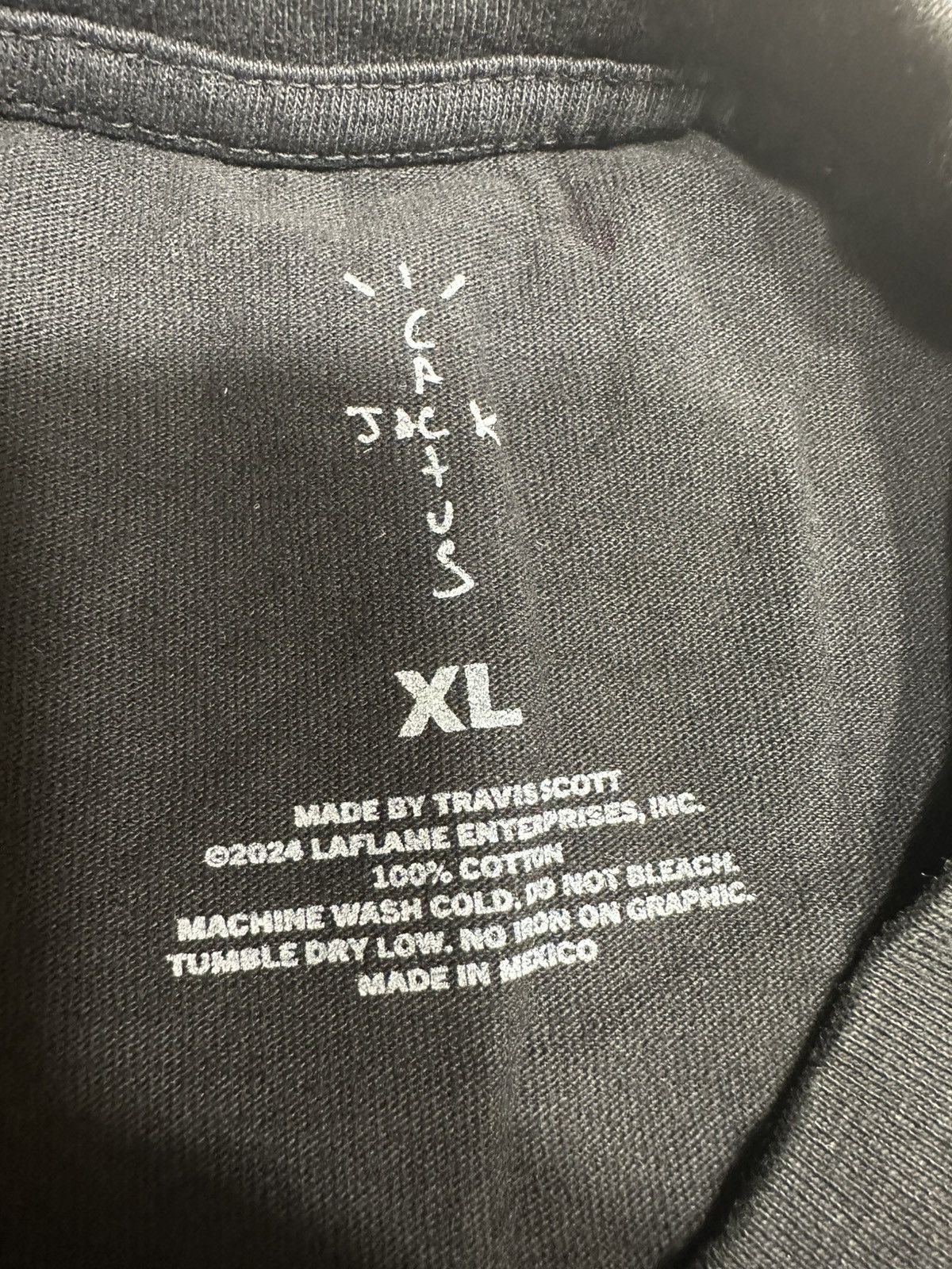 Travis Scott Travis Scott Mugshot Tee- Brand New XL Size US XL / EU 56 / 4 - 2 Thumbnail