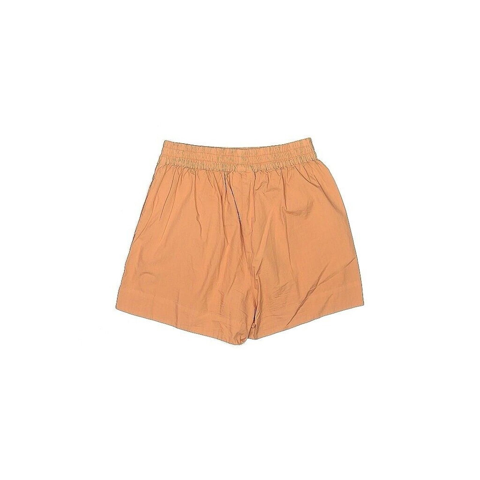Designer LMND Lemonade Shorts Womens Orange Cotton Casual Comfort XS Size 25" / US 0 / IT 36 - 2 Thumbnail