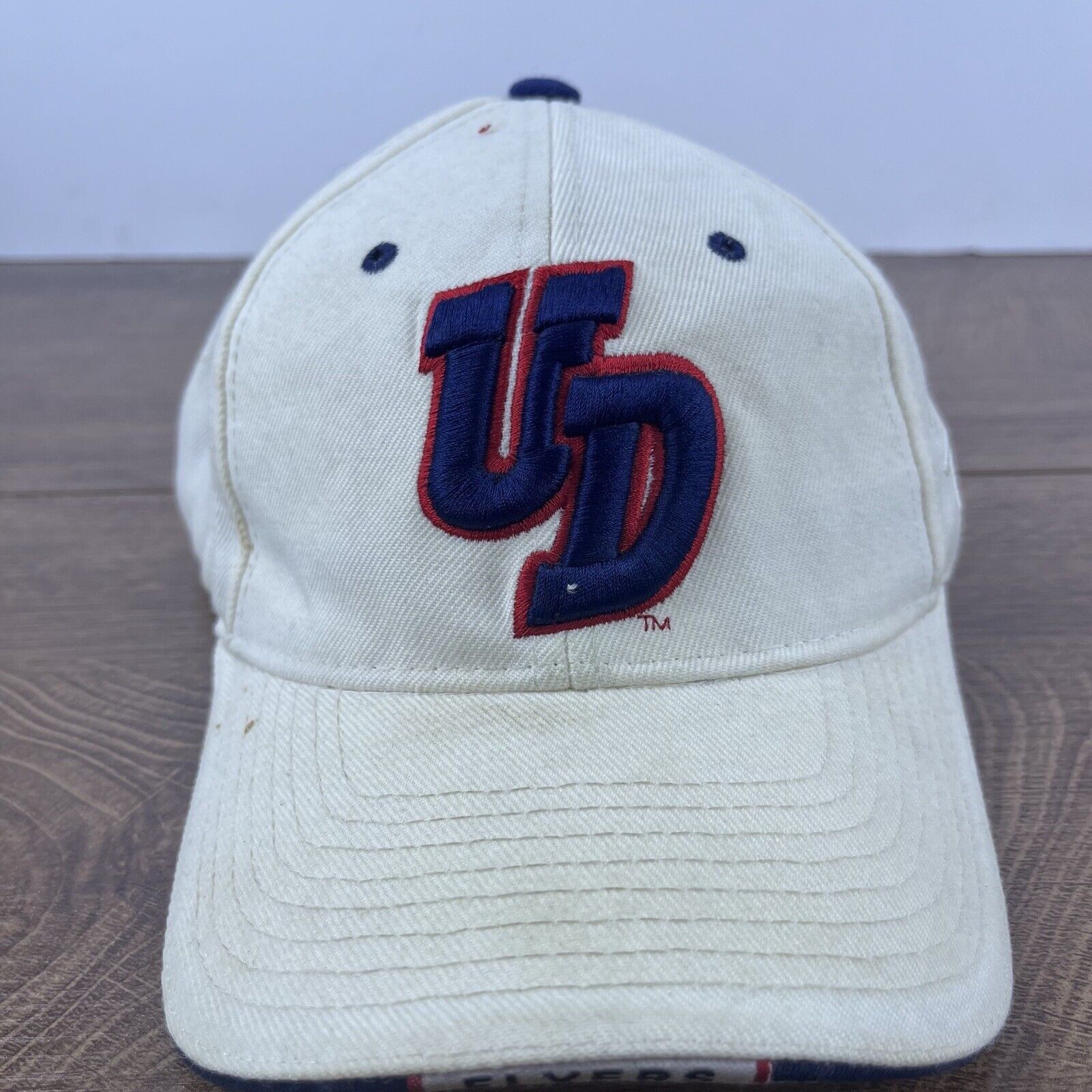 Other Dayton Flyers Hat White Cap UD Flyers Hat Adjustable Hat Whi Size ONE SIZE - 2 Thumbnail