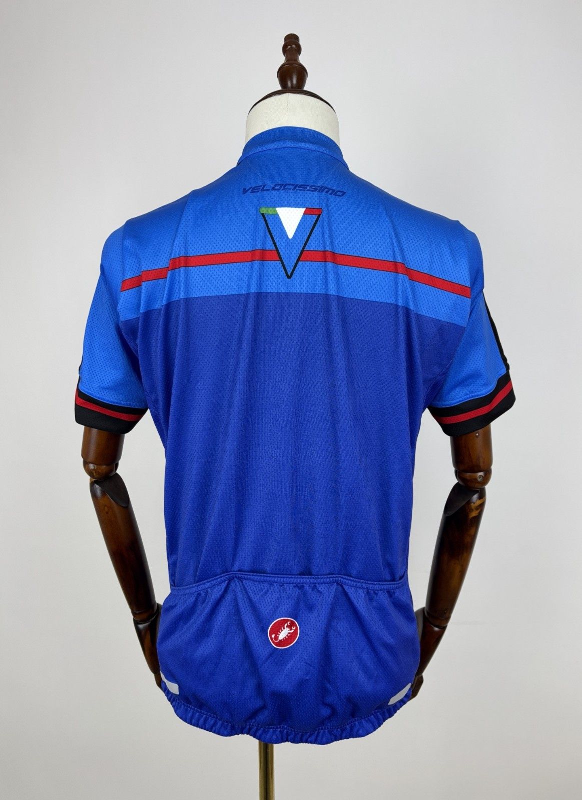 Bicycle Castelli Velocissima Cycling Zip Jersey Men's Size XXL Size US XXL / EU 58 / 5 - 10 Thumbnail