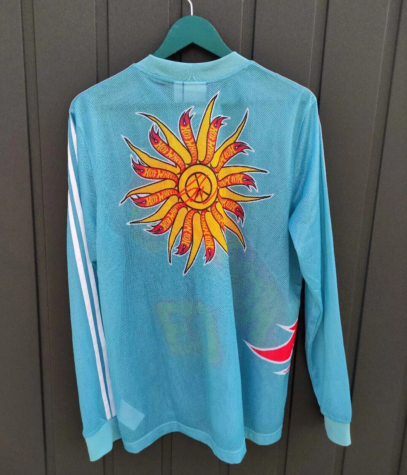 Adidas Adidas Originals Wotherspoon Hot Wheels Long Sleeve HT6581 Size US S / EU 44-46 / 1 - 7 Thumbnail