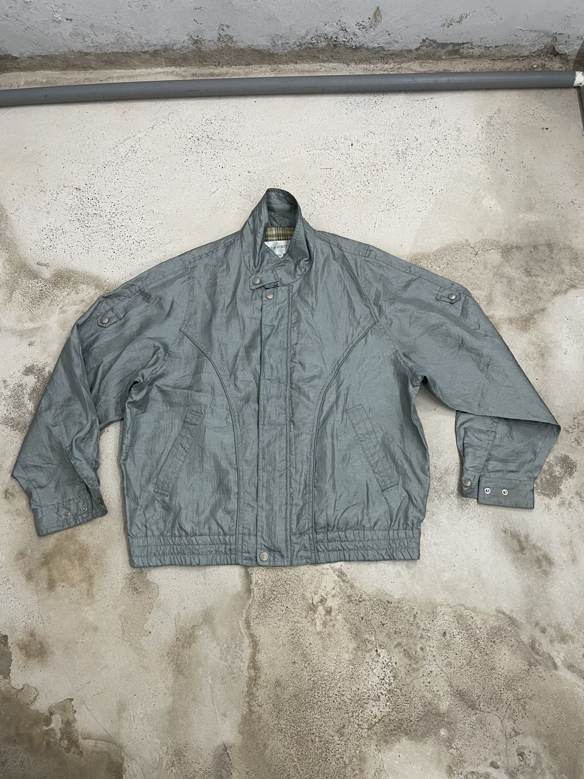 Vintage Club Forty’s Bomber Shiny Vintage 90’s Size US L / EU 52-54 / 3 - 1 Thumbnail