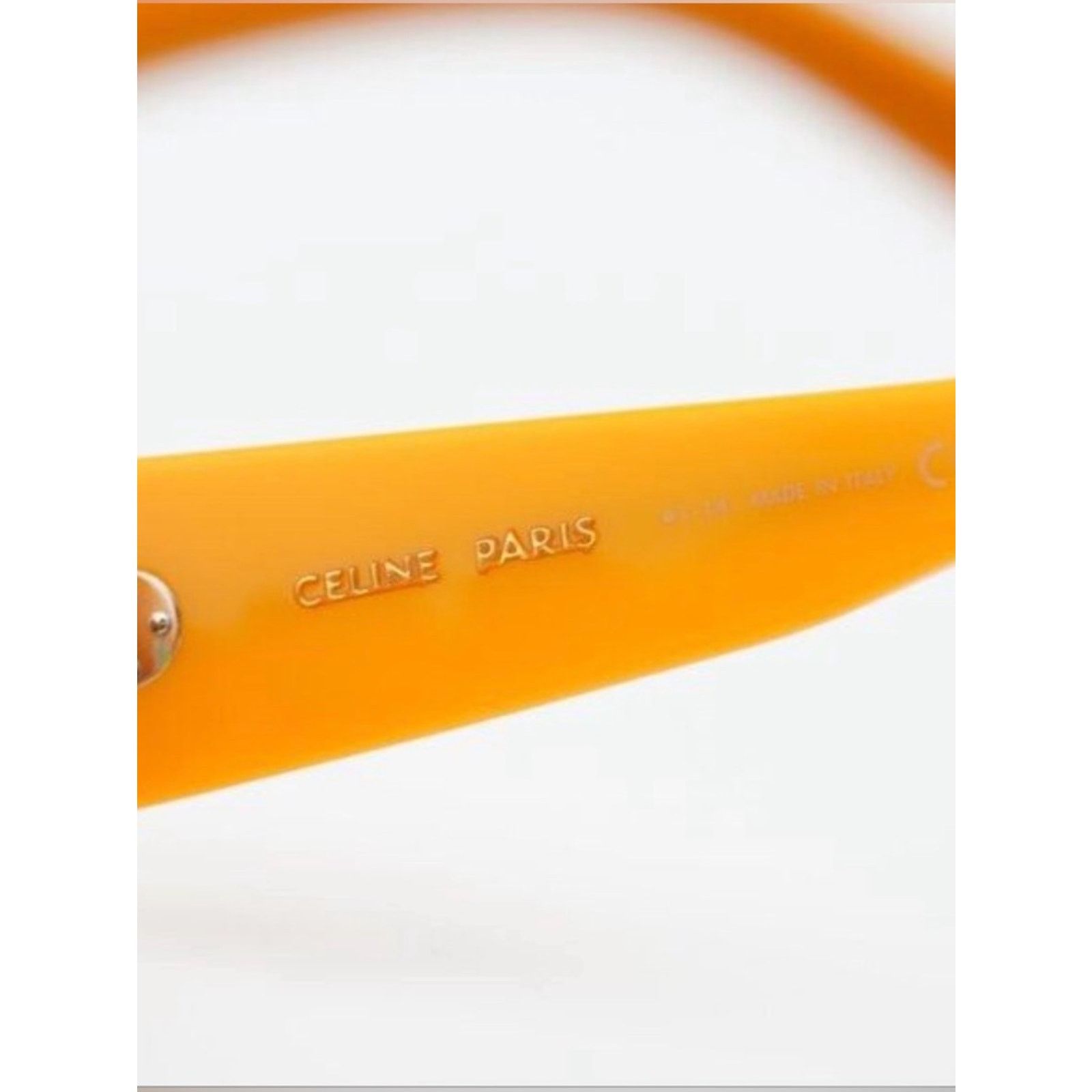 Celine New! Celine CL40294I 42A Orange Sunglasses Authentic Size ONE SIZE - 7 Thumbnail