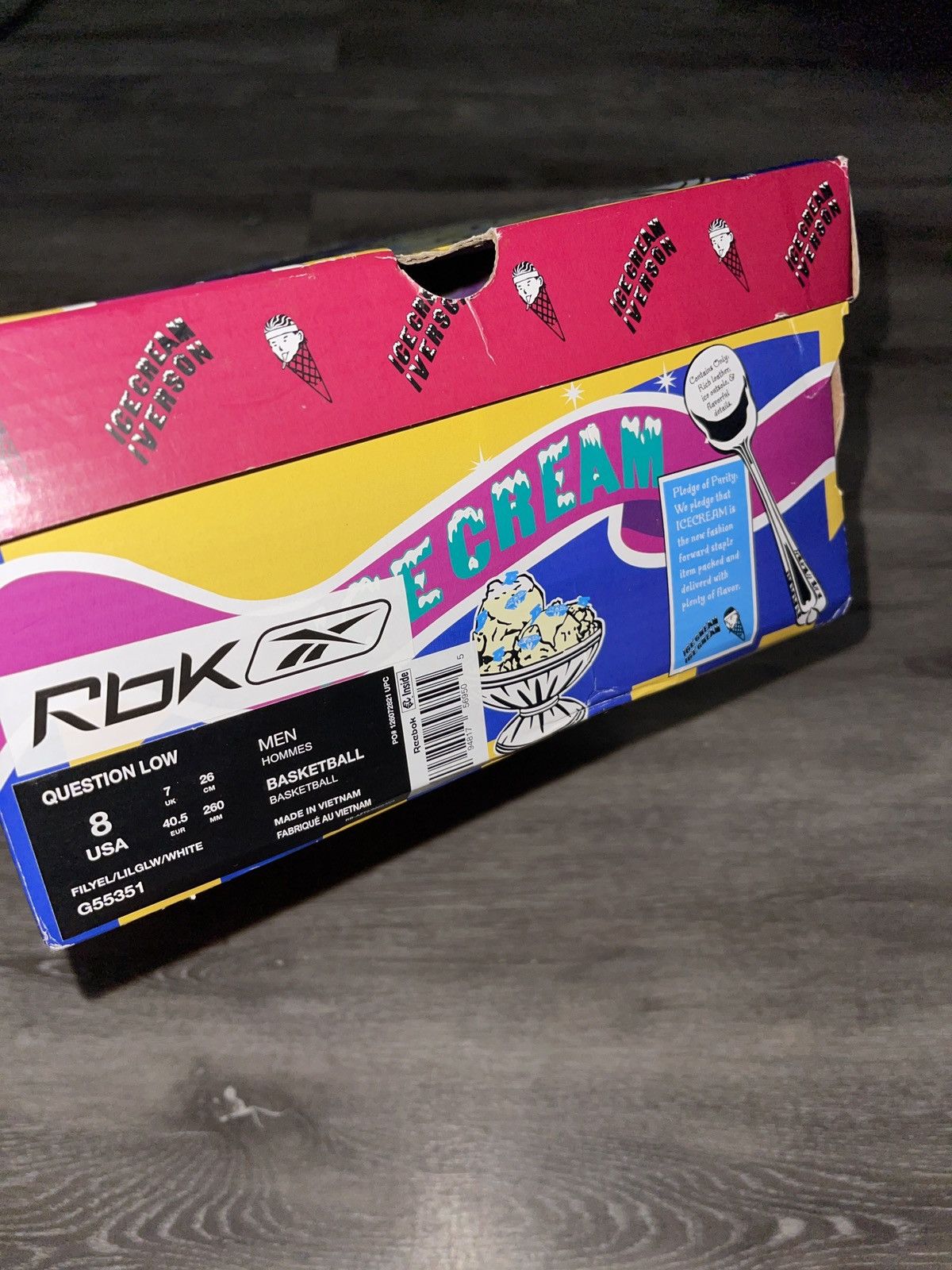 Icecream × Reebok Icecream x Reebok Question Low deadstock Size US 8 / EU 41 - 9 Thumbnail