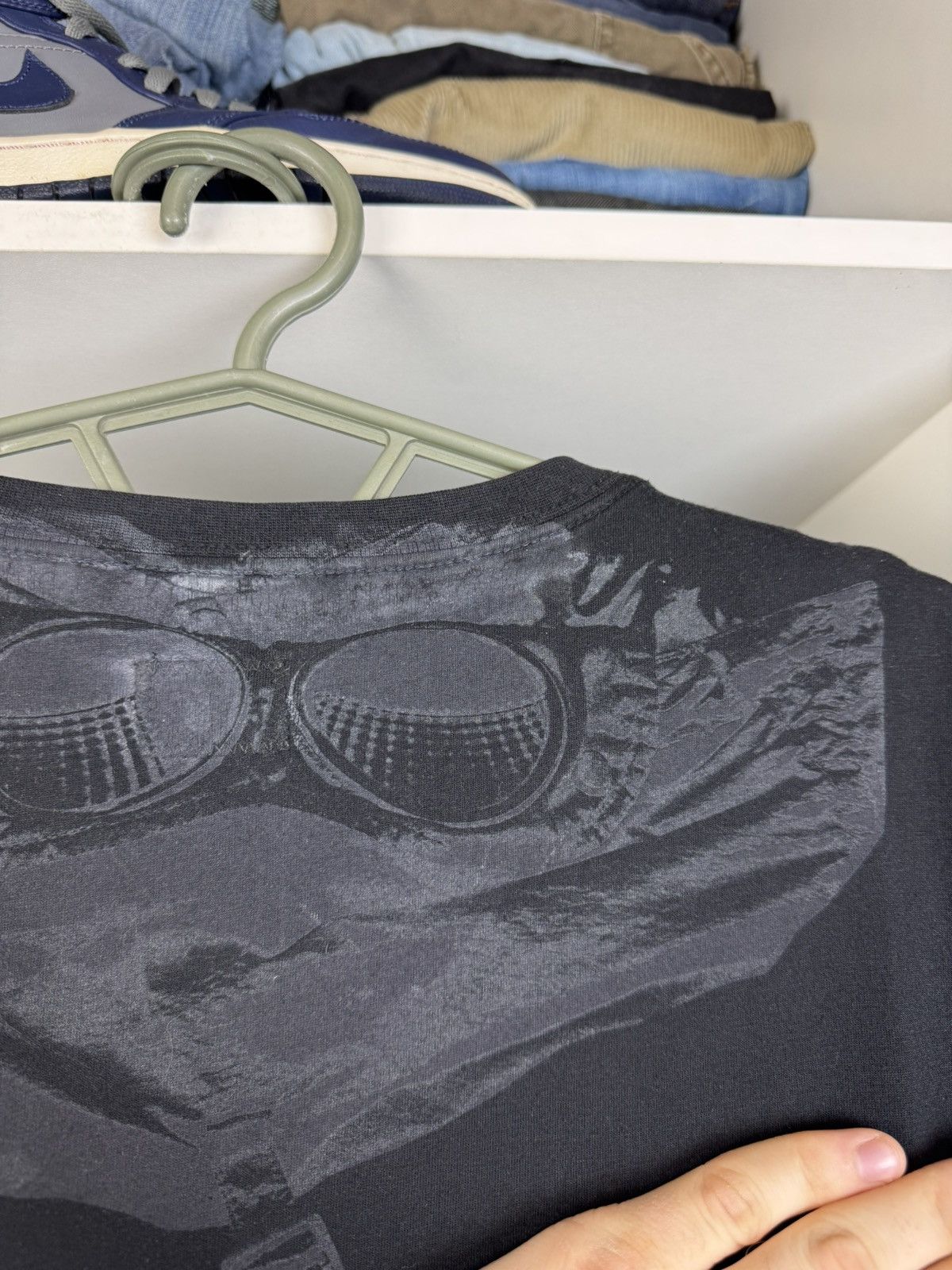 C.P. Company C.P. Company Goggle Hood Print T-Shirt Size US L / EU 52-54 / 3 - 5 Thumbnail