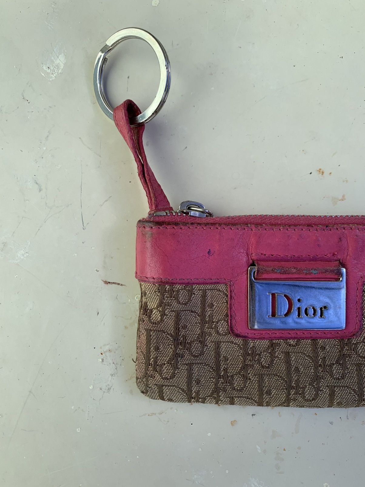 Dior Vintage Monogram Coin Purse Size ONE SIZE - 2 Thumbnail