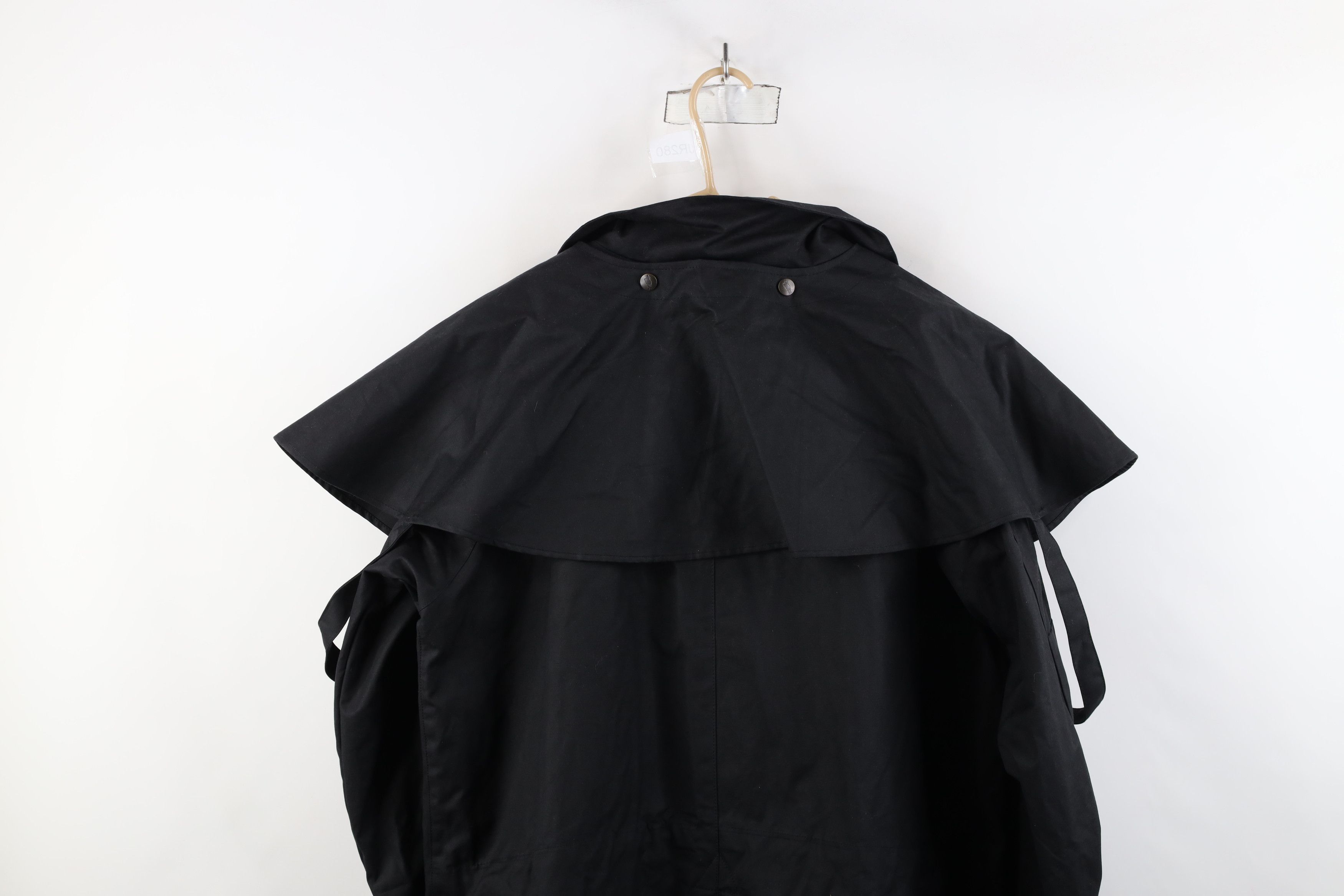 Vintage Vintage Streetwear Oilskin Western Duster Jacket Black Size US L / EU 52-54 / 3 - 15 Thumbnail