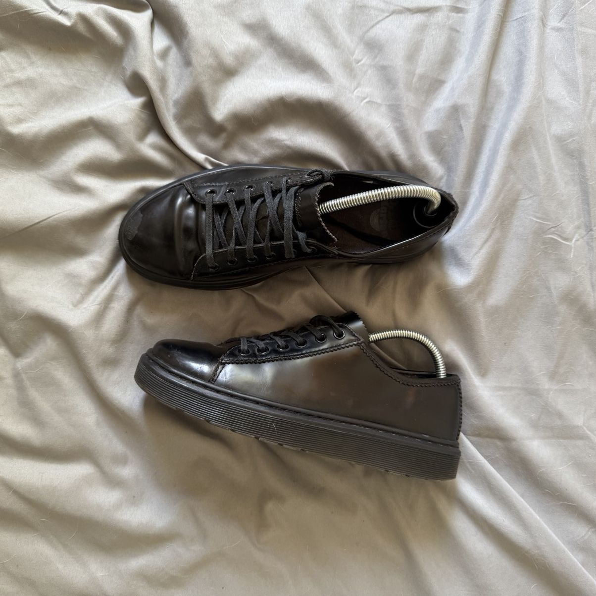 Dr. Martens Boots Dr. Martens Casual Shoes black gothes opium size 8 Size US 8 / EU 41 - 3 Thumbnail