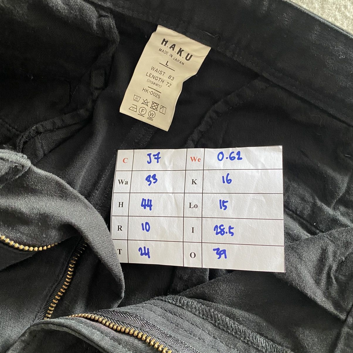 If Six Was Nine × Japanese Brand Japanese Brand Haku Jeans w33 Size US 33 - 9 Thumbnail