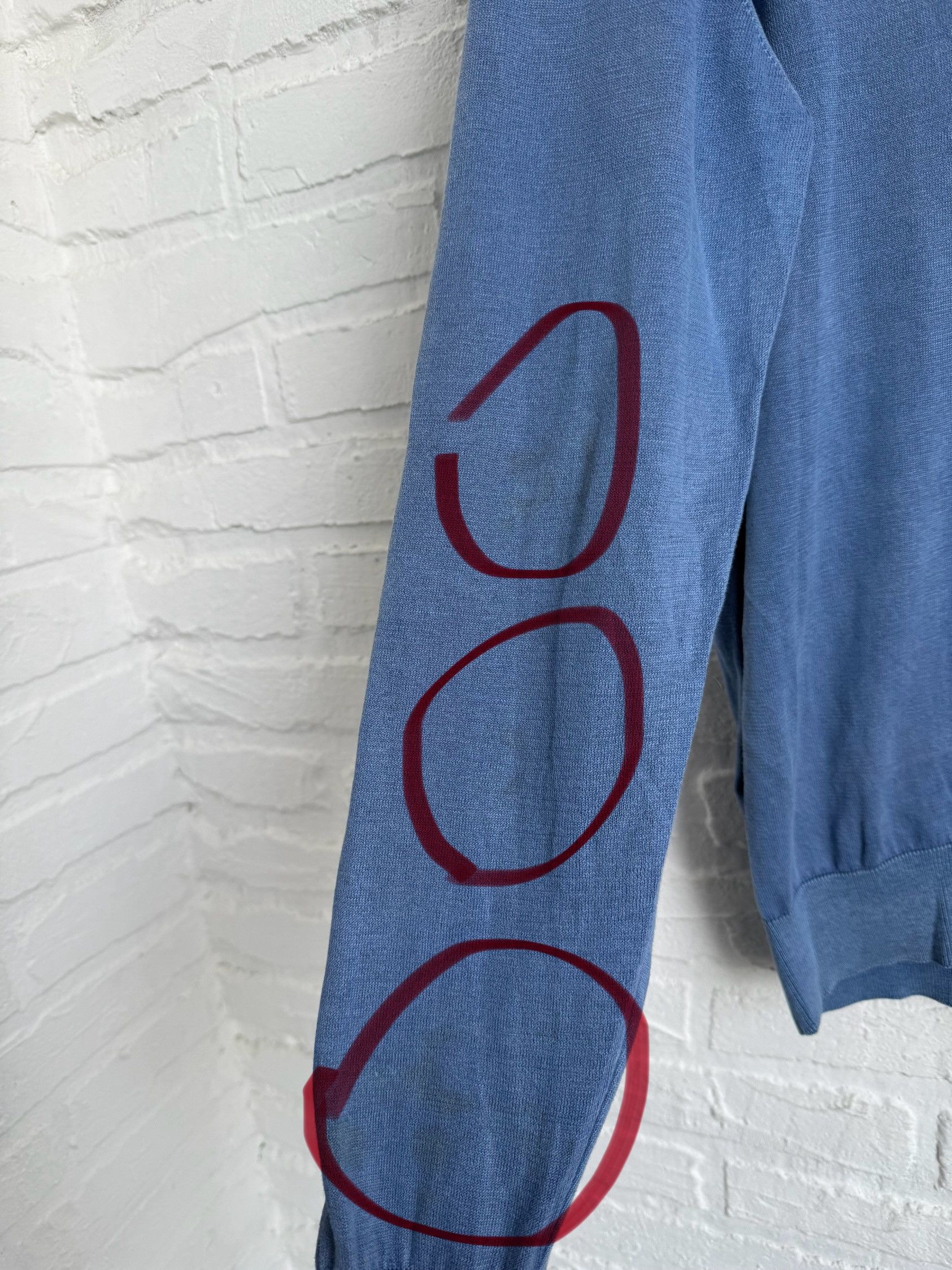 Moncler Moncler maglione tricot scollo A V-neck Garment Dye jumper Size US M / EU 48-50 / 2 - 7 Thumbnail