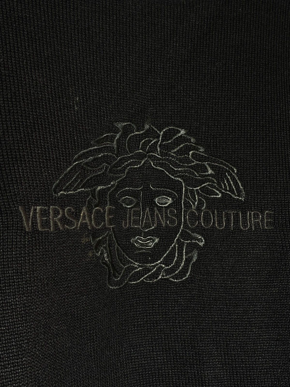 Versace Jeans Couture Versace Jeans Couture Knit Sweater Black Size US M / EU 48-50 / 2 - 4 Thumbnail