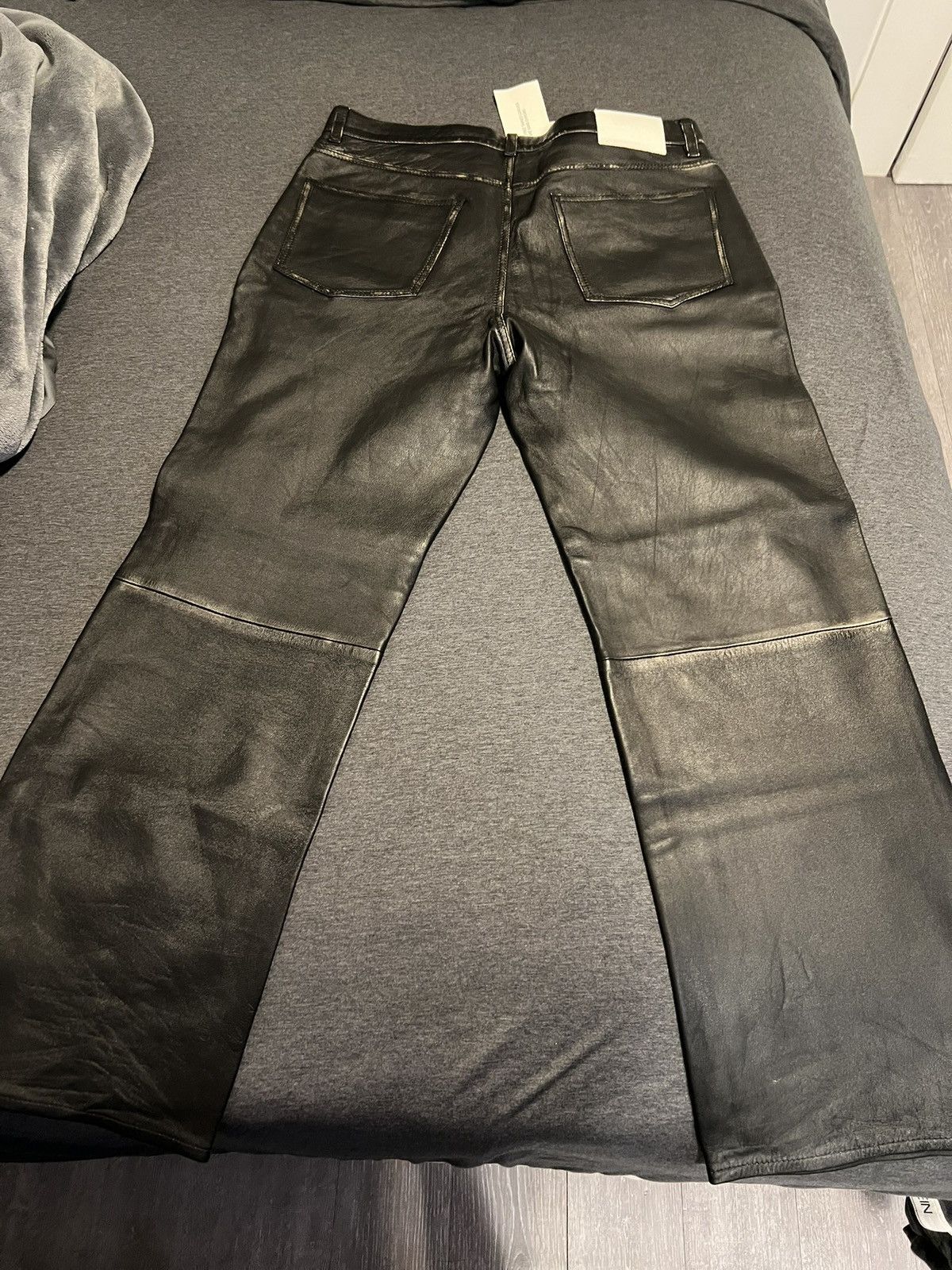H&M H&M Atelier Leather Pants - PREMIUM LINE Size US 34 / EU 50 - 7 Thumbnail