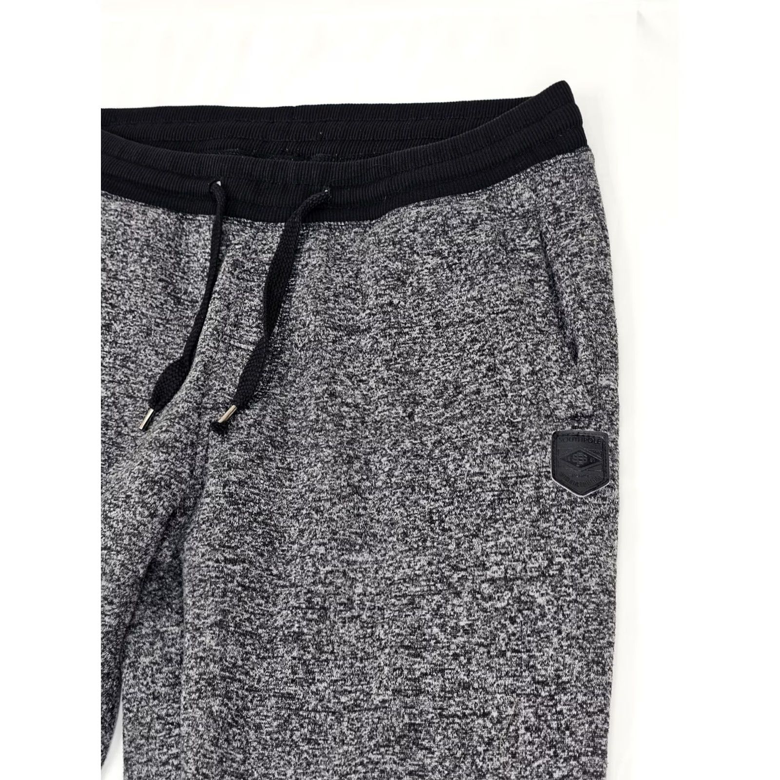Southpole Southpole Pants Men L (35X29) Gray Jogger Sweat Marled Heathered Athletic Gym Size US 33 - 2 Thumbnail