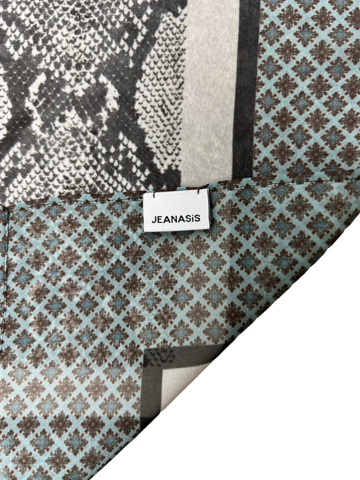 Japanese Brand Jeanasis Handkerchief Neckerchief Bandana Pocketsquare Size ONE SIZE - 4 Thumbnail