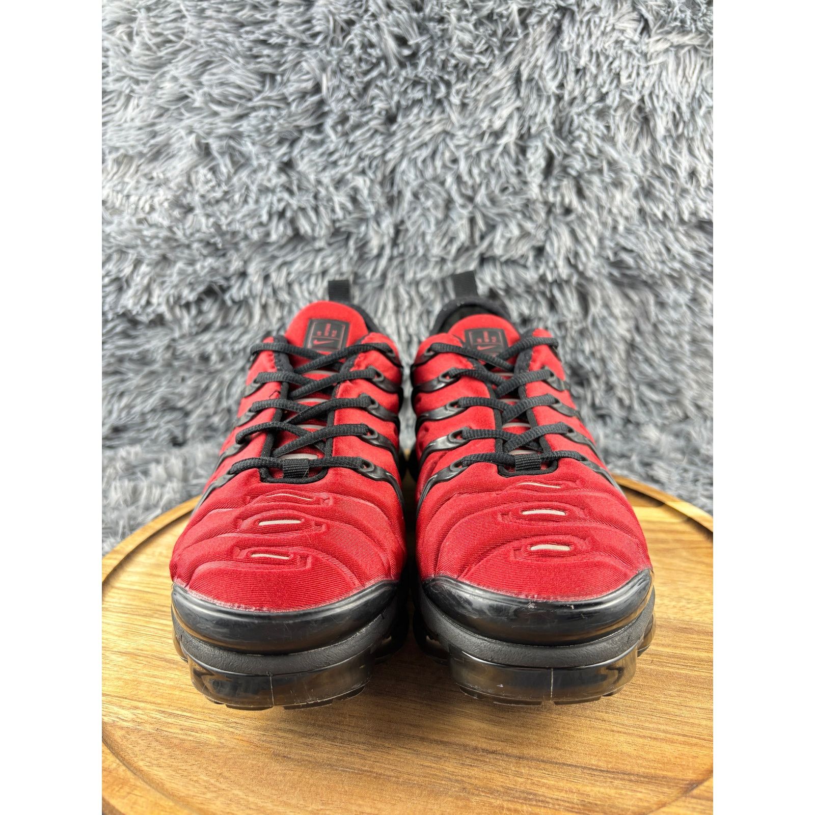 Nike Nike Air Vapormax Plus University Red Black Mens Size 8.5 Size US 8.5 / EU 41-42 - 4 Thumbnail