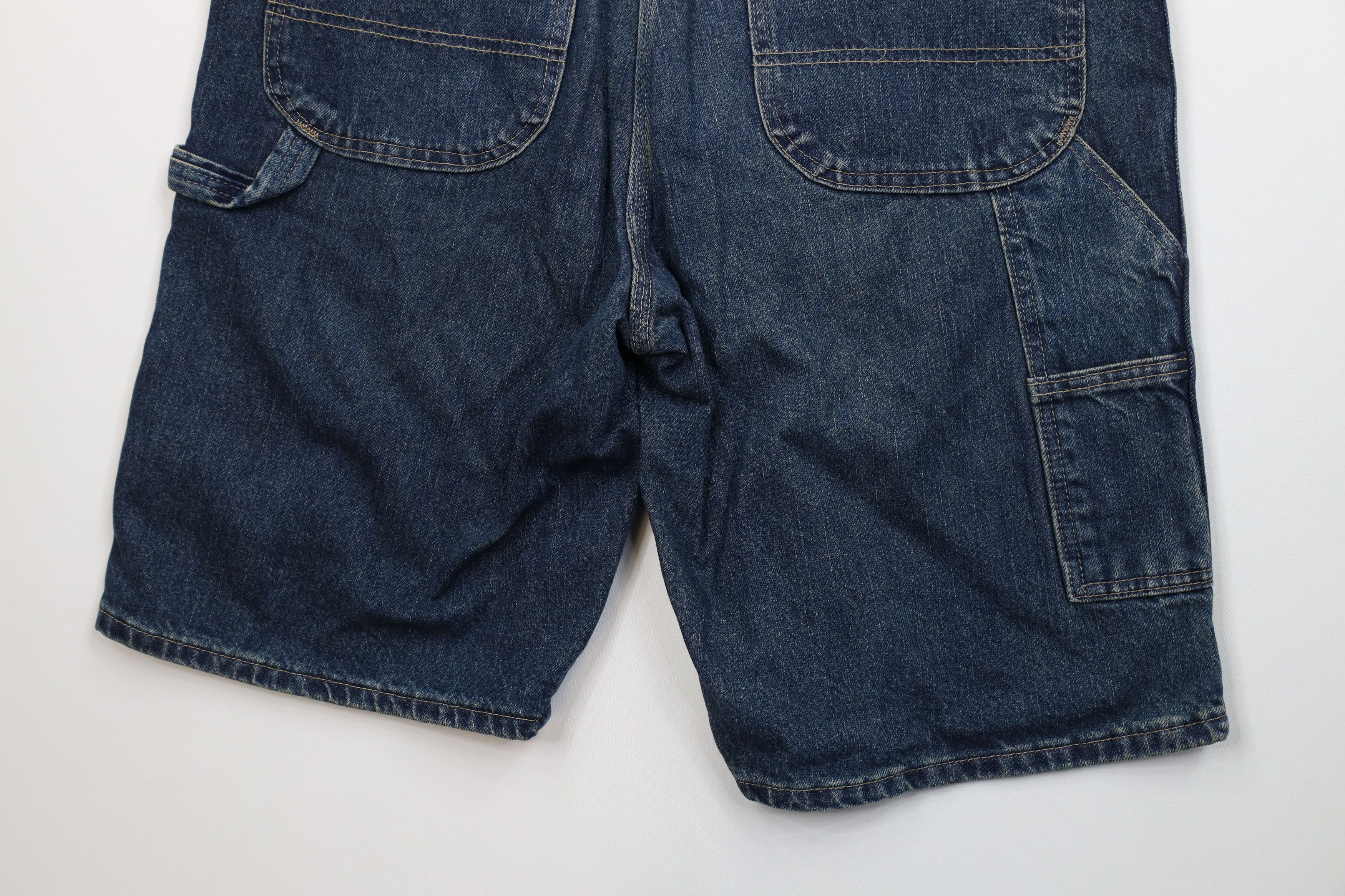 Dickies Vintage Y2K Dickies Relaxed Fit Dungaree Denim Jean Shorts Size US 34 / EU 50 - 12 Thumbnail