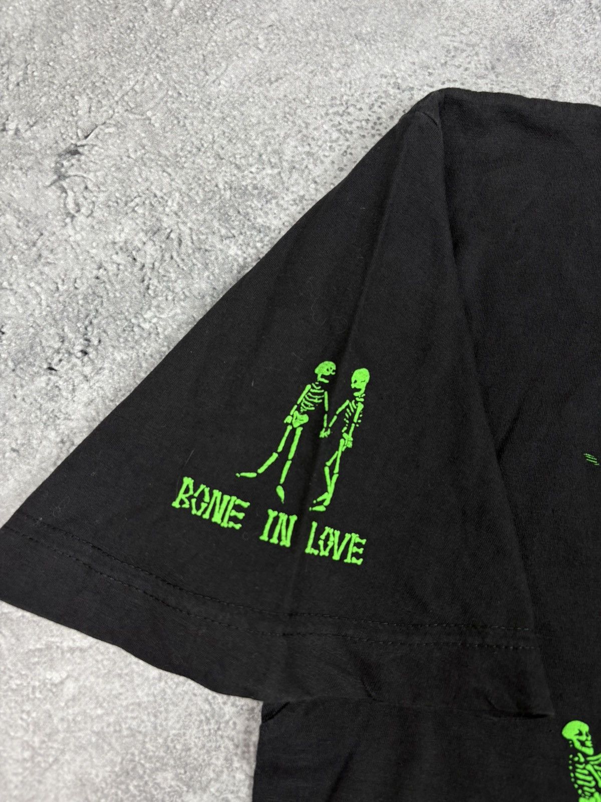 Other Vintage T shirt Bone in love Skeleton Position Kama Sutra Size US L / EU 52-54 / 3 - 2 Thumbnail