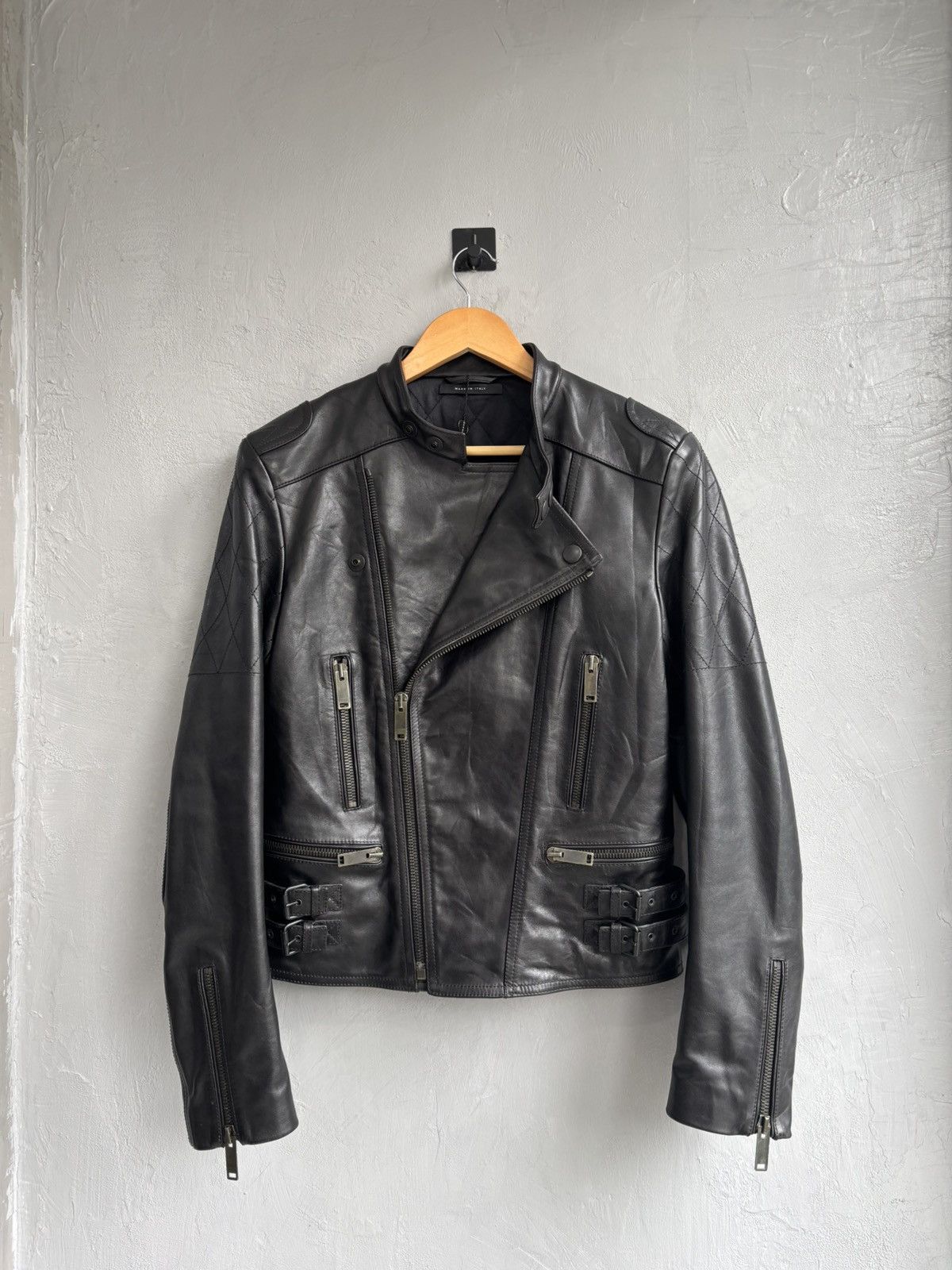 Gucci Gucci FW2006 runway motorbike leather jacket Size US M / EU 48-50 / 2 - 3 Thumbnail